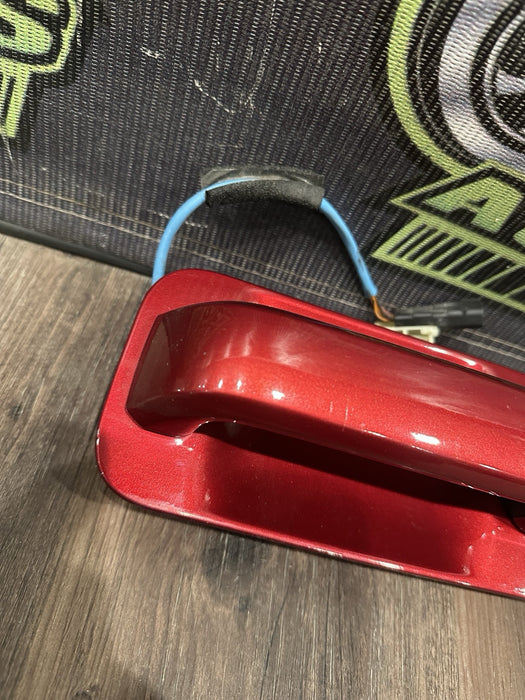 2017-2022 FORD F250 F350 F450 FRONT LEFT DOOR HANDLE OEM RUBY RED RR