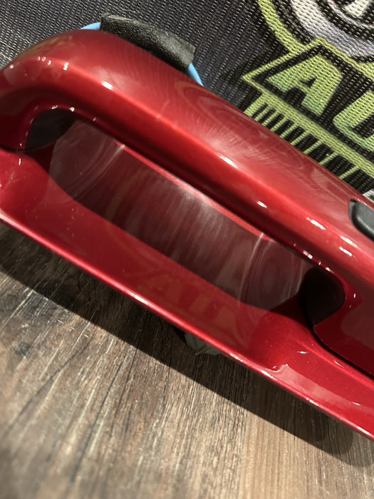2017-2022 FORD F250 F350 F450 FRONT LEFT DOOR HANDLE OEM RUBY RED RR