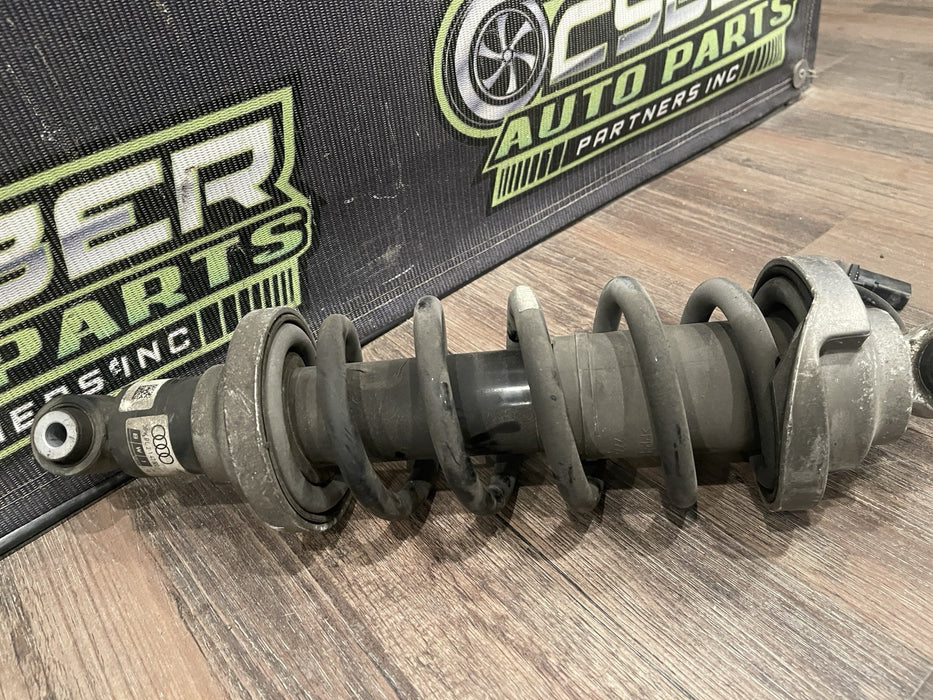 2017-2018 AUDI R8 PLUS REAR PASSENGER RIGHT SUSPENSION SHOCK ABSORBER STRUT OEM