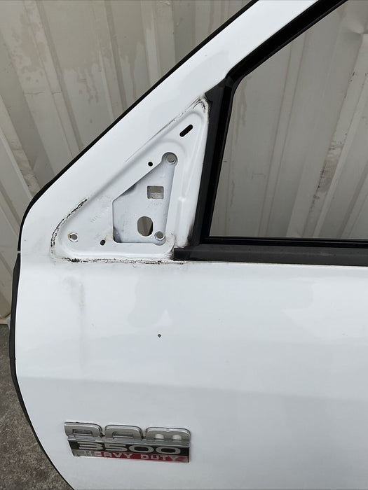 2012 DODGE RAM 3500 HEAVY DUTY FRONT LEFT DRIVER DOOR SHELL OEM~PAINT PW7,GJDV~