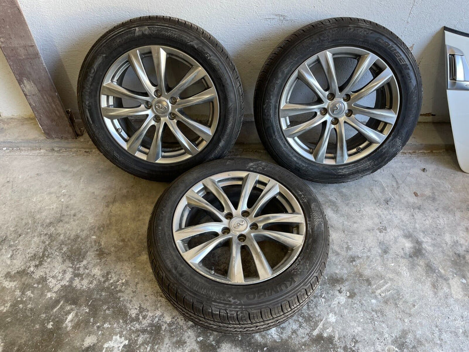 2009-2017 INFINITI QX70/FX50/FX37/FX35 RIMS (3) 18X8 OEM *LOCAL PICKUP ONLY*