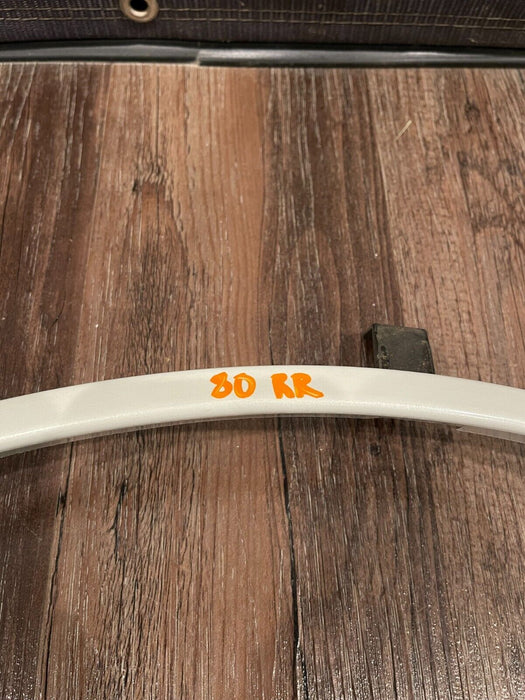 2018 NISSAN 370Z NISMO WHITE REAR RIGHT QUARTER PANEL FLARE TRIM MOULDING OEM