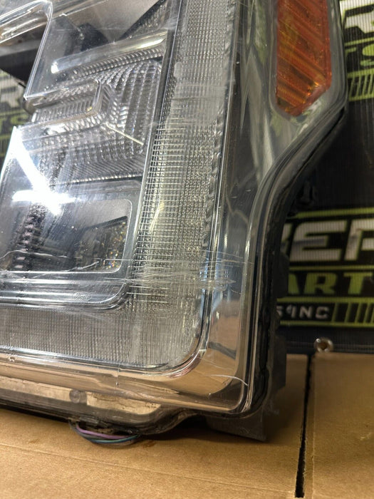 2017 2018 2019 FORD F250 F350 F450 HEADLIGHT DRIVER LEFT LED OEM W/ MODULE