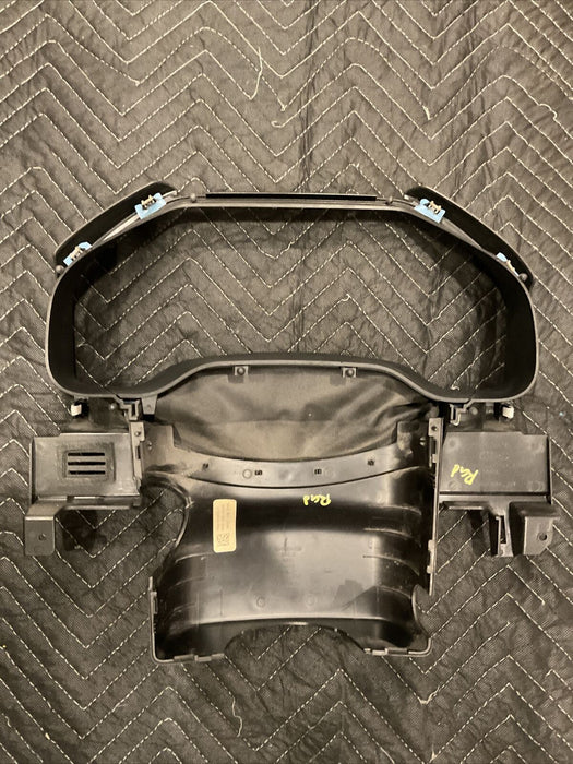 2017-2020 FORD F250 F350 F450 GAUGE DARK STORM METALIC CLUSTER SURROUND TRIM OEM