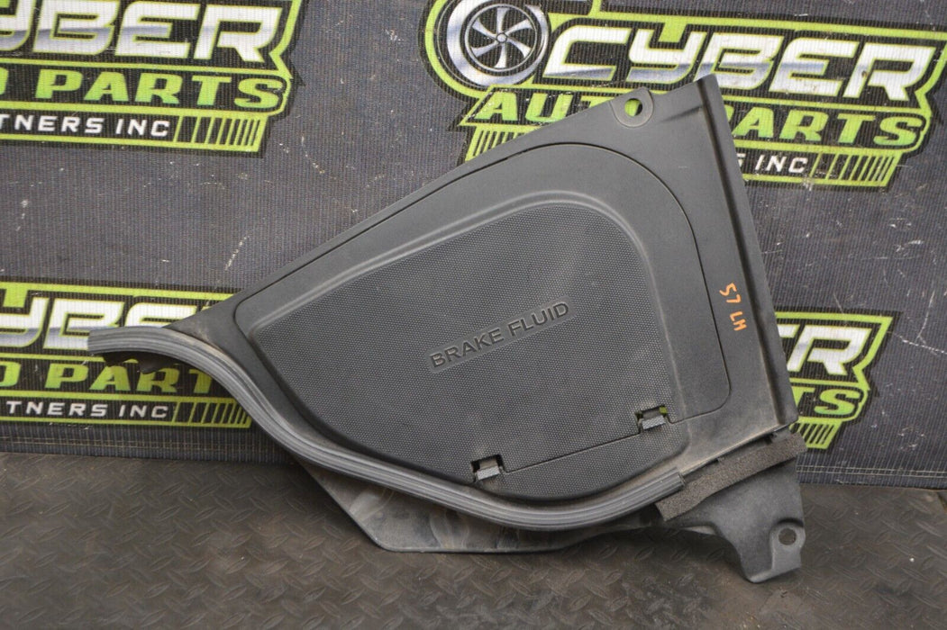 2014 NISSAN 370Z ENGINE BAY BRAEK FLUID COVER TRIM OEM 2009-2020