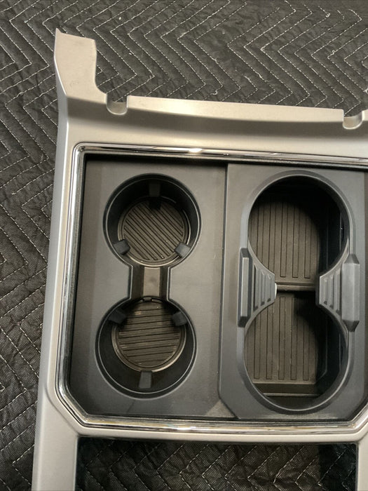 2017-2019 FORD F250 F350 PLAT￼INUM CENTER CONSOLE TRIM OEM