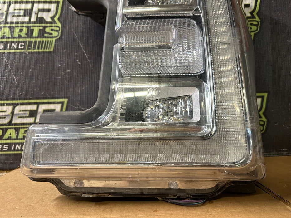 2017 2018 2019 FORD F250 F350 F450 HEADLIGHT DRIVER LEFT LED OEM W/ MODULE