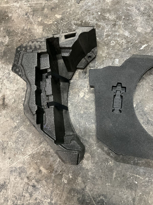 2018 NISSAN 370Z NISMO COUPE TRUNK SPARE TIRE FOAM KIT OEM