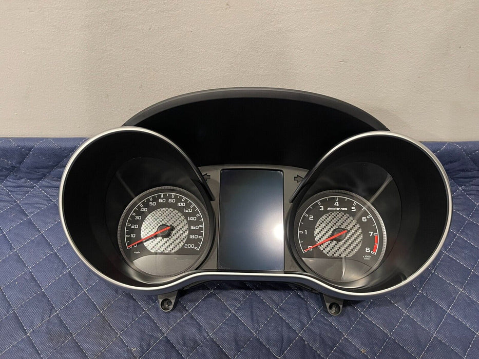 2017 MERCEDES-BENZ C63 AMG W205 CARBON FIBER DASH SPEEDOMETER GAUGE CLUSTER OEM