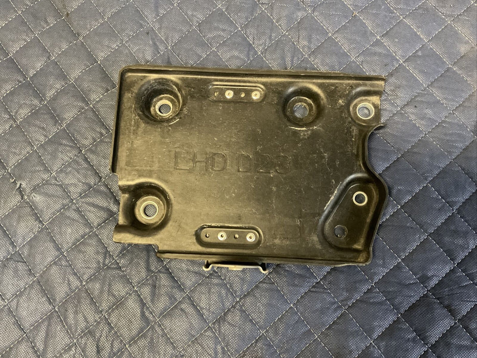 2014-2017 INFINITI Q50 RED SPORT BATTERY TRAY PLATE BASE OEM 64866 4GF0A