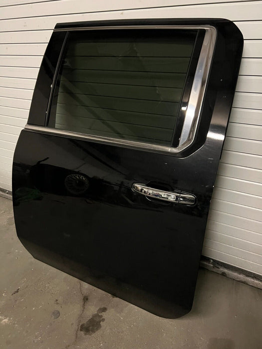 2020 2021 2022 GMC SIERRA 2500 3500 DURAMAX REAR DRIVER DOOR ONYX BLACK OEM