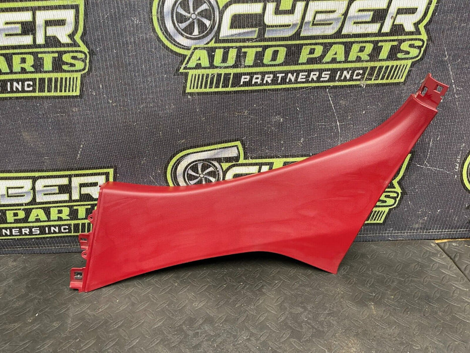 PORSCHE 718 982 BOXSTER S LEFT PILLAR TRIM OEM 981-555-215