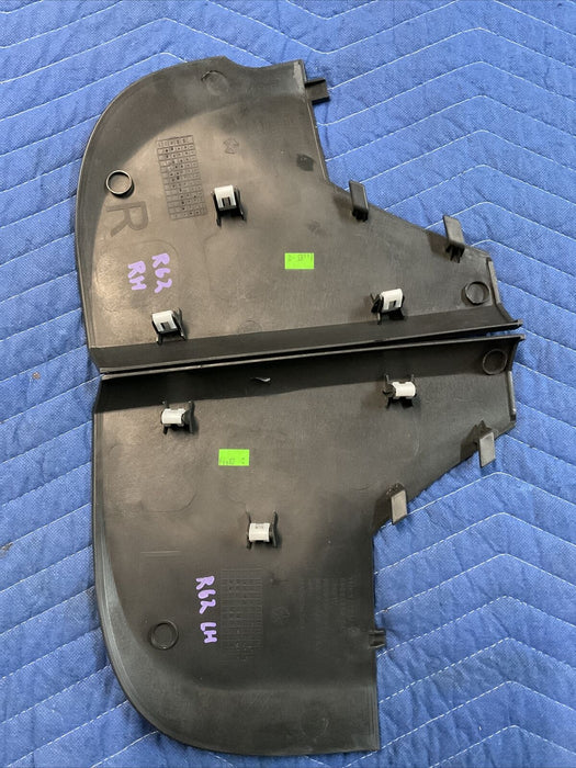 2012 DODGE RAM 2500 3500 RIGHT & LEFT PAIR CENTER CONSOLE EXTENSION TRIM