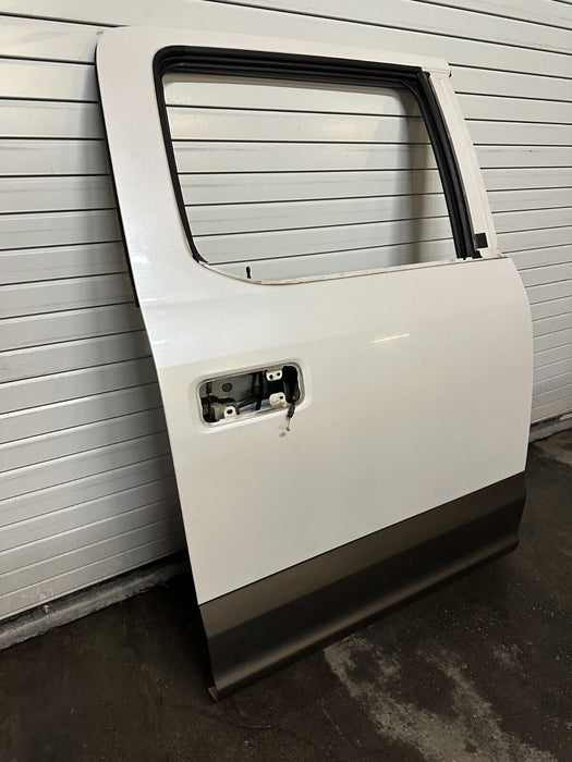 2017 FORD F250 F350 F450 KING RANCH REAR PASSENGER RH DOOR MET WHITE / CARIBOU