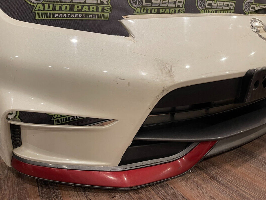 2018 NISSAN 370Z NISMO FRONT BUMPER COVER OEM *DAMAGED* (READ DESC)