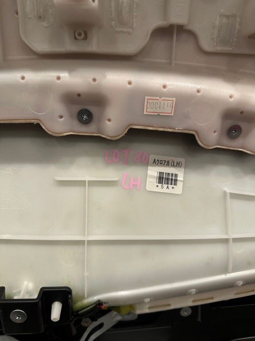 2018 NISSAN 370Z NISMO DRIVER LEFT DOOR PANEL W GUN METAL GREY HANDLE OEM *READ