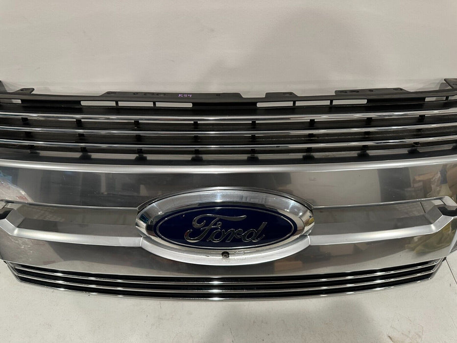 2017 2018 2019 FORD F250 F350 F450 LIMITED GRILLE COMPLETE W/ CAMERA OEM