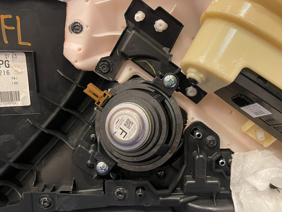 2017 INFINITI Q50 RED SPORT FRONT DRIVER LEFT DOOR PANEL ASSEMBLY OEM *SCUFFS