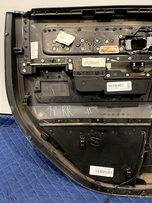 2017 DODGE RAM 2500 CREW CAB REAR PASSENGER RIGHT DOOR PANEL OEM SCRATCHES/SCUFF