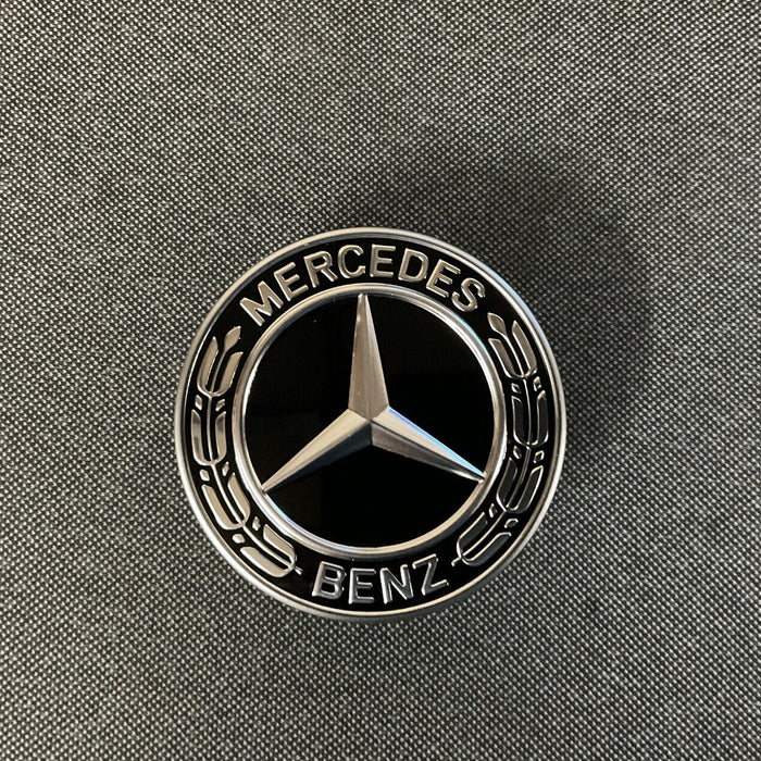 2017-2021 MERCEDES-BENZ E63S AMG W213 HOOD EMBLEM COMPANY OEM A000 817 33 05