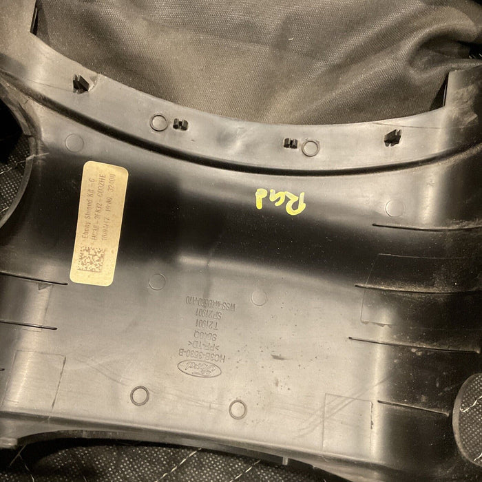 2017-2020 FORD F250 F350 F450 GAUGE DARK STORM METALIC CLUSTER SURROUND TRIM OEM