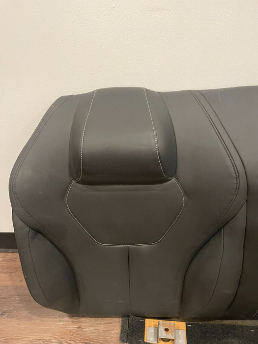 2017 2018 INFINITI Q60 COUPE REAR BACK SEAT OEM BLACK LEATHER