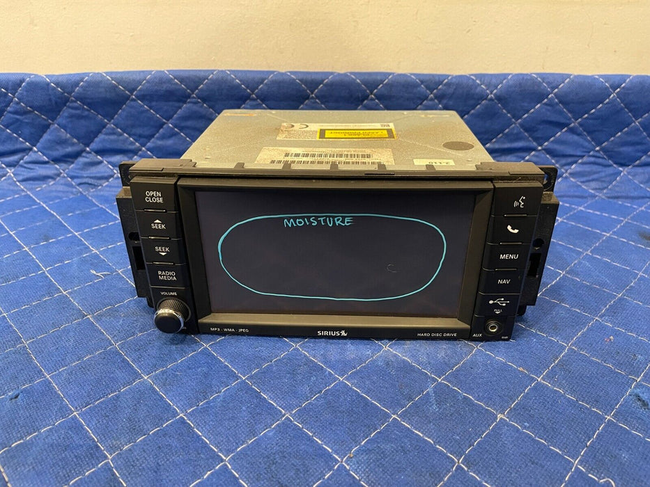 2012 DODGE RAM 3500 MEGA CAB 6.7L FRONT DASH RADIO CONTROL/SCREEN OEM *MOISTURE*