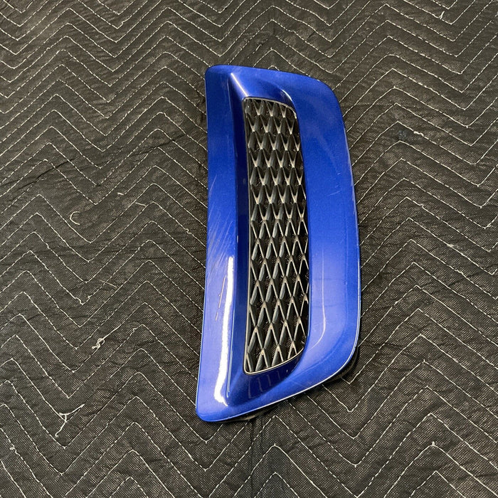 2015 LEXUS RC-F HOOD VENT BLUE TRIM ~SCRATCHES~ OEM 76190-24010