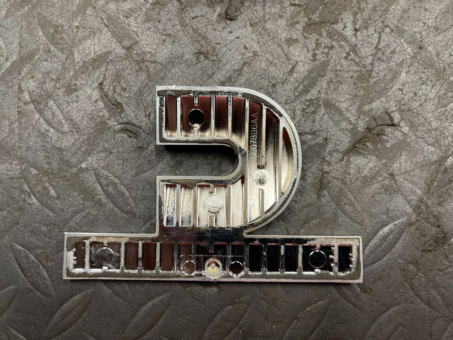 DODGE RAM CUMMINS TURBO DIESEL FENDER EMBLEM OEM