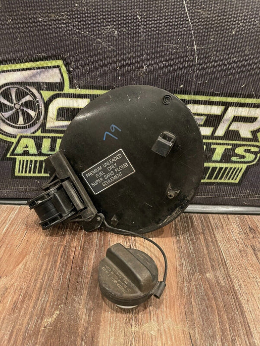 2017 NISSAN 370Z NISMO BLACK FUEL/GAS LID COVER & FUEL/GAS CAP INSERT OEM *READ*