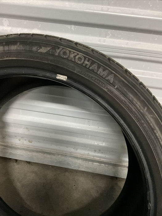 2018 NISSAN 370Z SPORT REAR TIRE YOKOHAMA ADVAN SPORT A/S 275/35R19