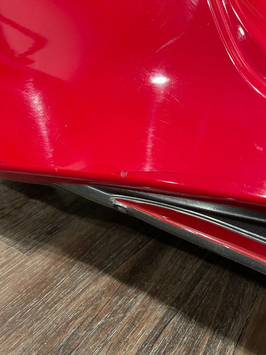 2017 NISSAN 370Z NISMO PASSENGER RIGHT SIDE SKIRT OEM *PC SOLID RED A54* (READ)