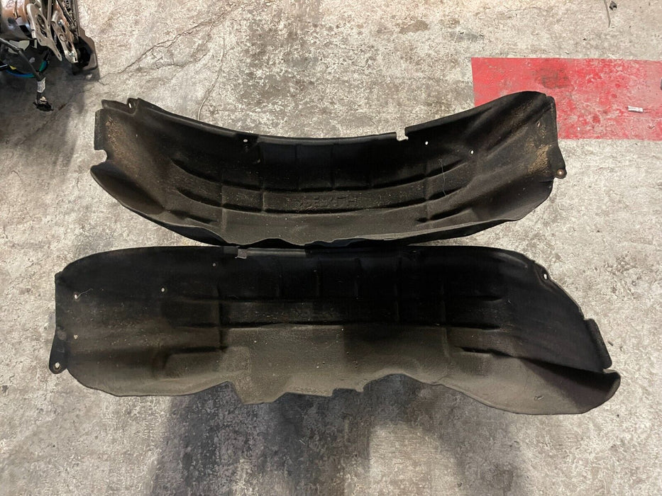 2013 INFINITI G37 SPORT CONVERTIBLE REAR FENDER LINERS LEFT RIGHT OEM 34K MILES