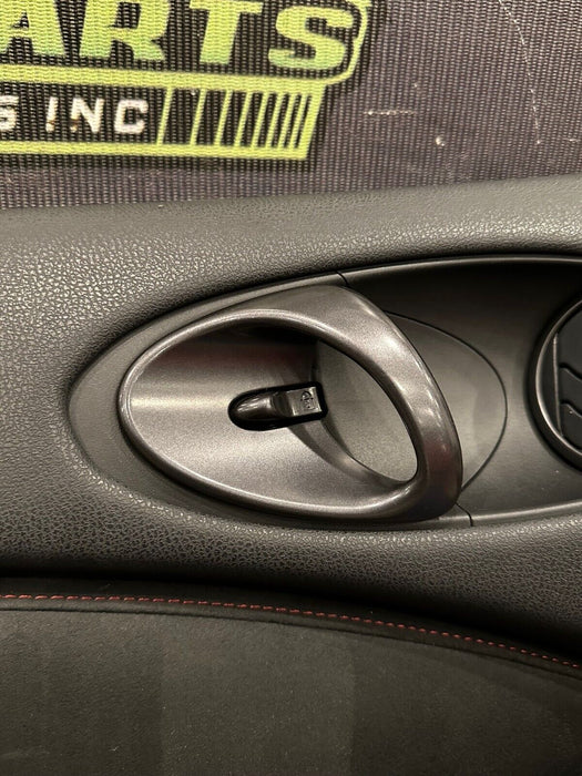 2018 NISSAN 370Z NISMO DRIVER LEFT DOOR PANEL W GUN METAL GREY HANDLE OEM *READ