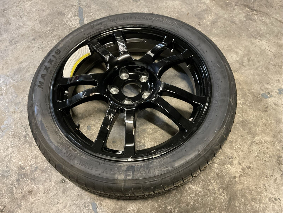 2016 NISSAN 370Z NISMO SPARE 18" ~CLEARS AKEBONO BRAKES~ OEM~COSMETIC DAMAGE~