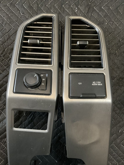 2018 FORD F250 F350 PLATINUM DASH AIR VENTS PAIR OEM~COSMETIC FLAWS~