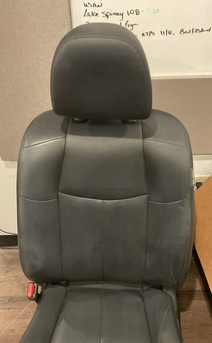 2015 INFINITI Q70 DRIVER SEAT BLACK LEATHER OEM M37~LOCAL PICKUP~