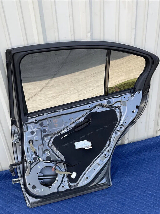 2014-2017 INFINITI Q50 RED SPORT REAR PASSENGER RIGHT DOOR GREY METALLIC~DENT~