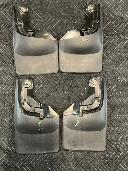 2017-2020 FORD F250 F350 TRUCK FRONT REAR (4) PAIR OEM MUD FLAP SPLASH GUARDS