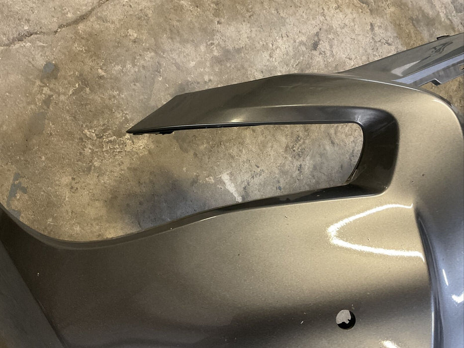 2014-2017 INFINITI Q50 RED SPORT 400 GREY METALLIC (KAD) FRONT BUMPER~DAMAGE~