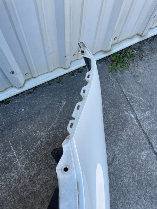 2015 NISSAN 370Z NISMO REAR BUMPER COVER OEM QAB (PEARL WHITE) *DAMAGE*