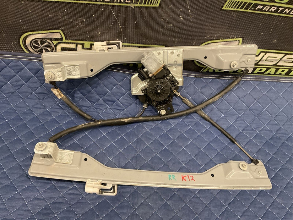 2017-2019 FORD F250 F350 CREW CAB REAR RIGHT DOOR WINDOW MOTOR REGULATOR OEM