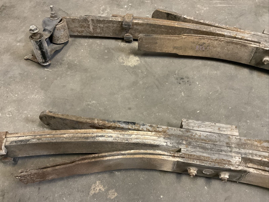 2012 RAM 3500 DUALLY LEFT & RIGHT REAR LEAF SPRINGS 32K MILES PAIR 04670447AA