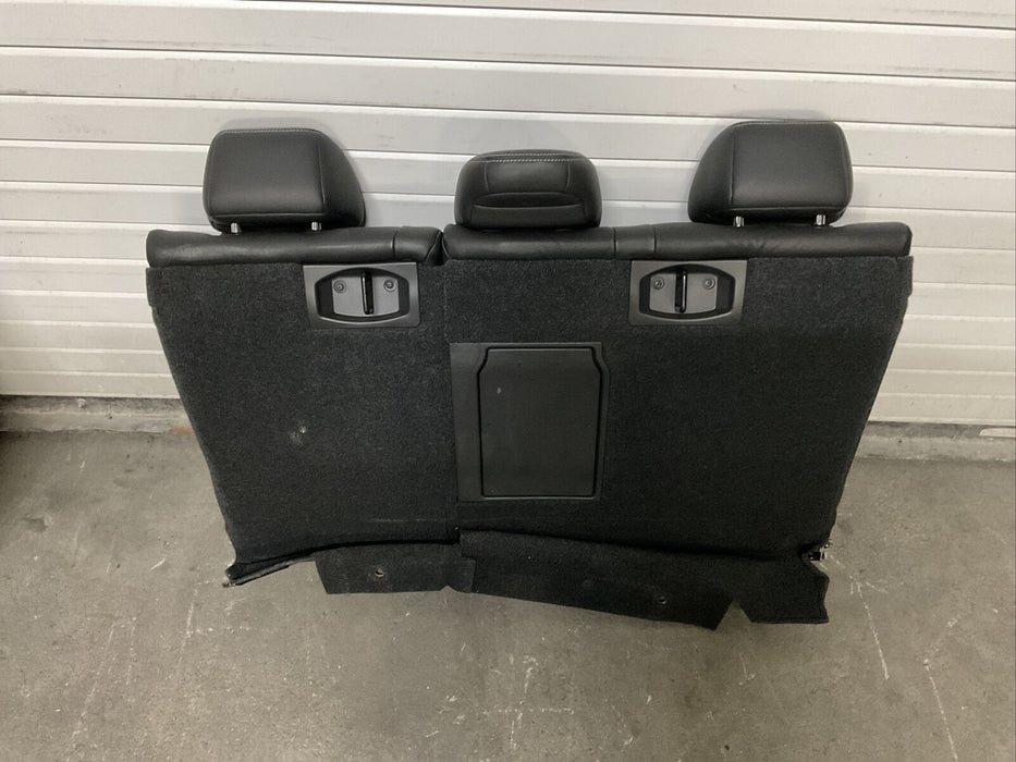 2014-2017 INFINITI Q50 RED SPORT REAR BACK SEAT OEM BLACK LEATHER