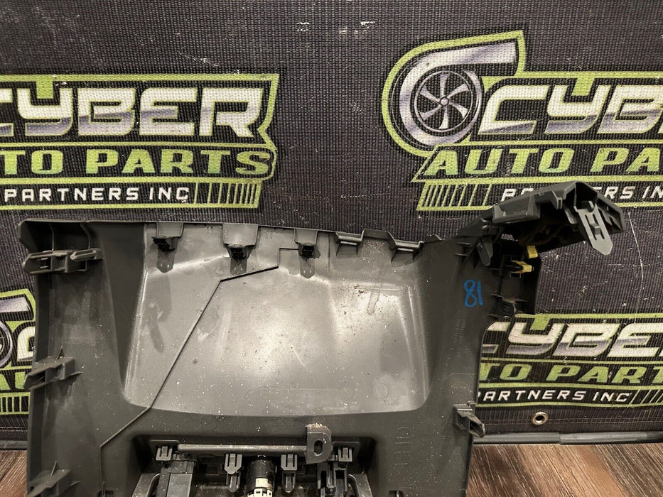 2014 TOYOTA PRUIS V CENTER DASH USB/12V OUTLET PANEL TRIM OEM 55434-47040