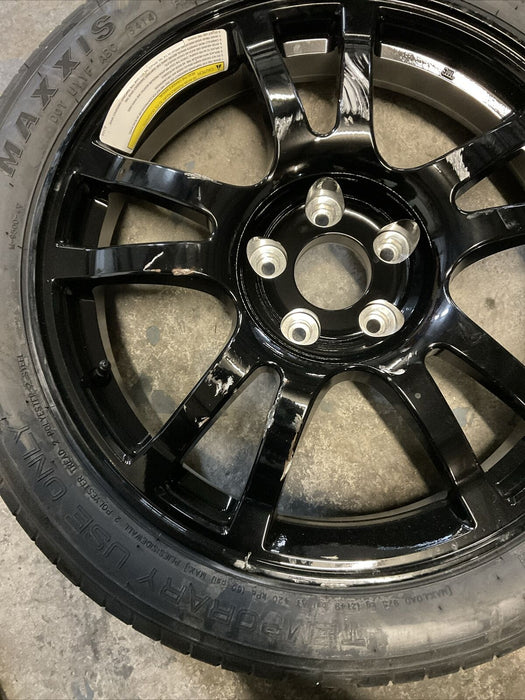 2016 NISSAN 370Z NISMO SPARE 18" ~CLEARS AKEBONO BRAKES~ OEM~COSMETIC DAMAGE~