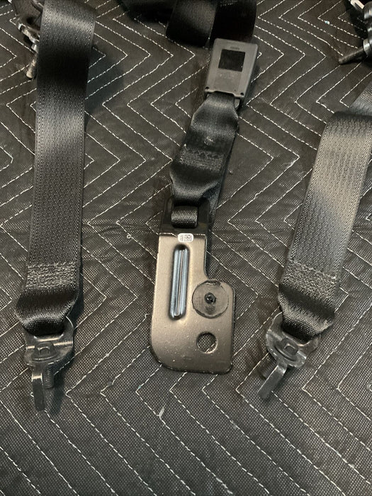 2018 FORD F250 F350 F450 PLATINUM REAR SEATBELTS SEATBELT BLACK OEM (3)