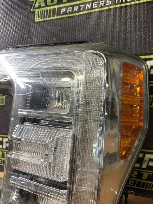 2017 2018 2019 FORD F250 F350 F450 HEADLIGHT DRIVER LEFT LED OEM W/ MODULE