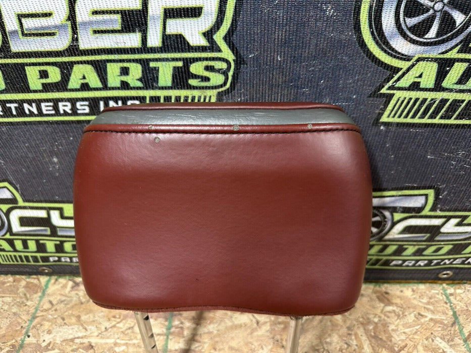 2017-2019 FORD F250 F350 F450 DARK MARSALA RED FRONT SEAT HEADREST OEM *READ*