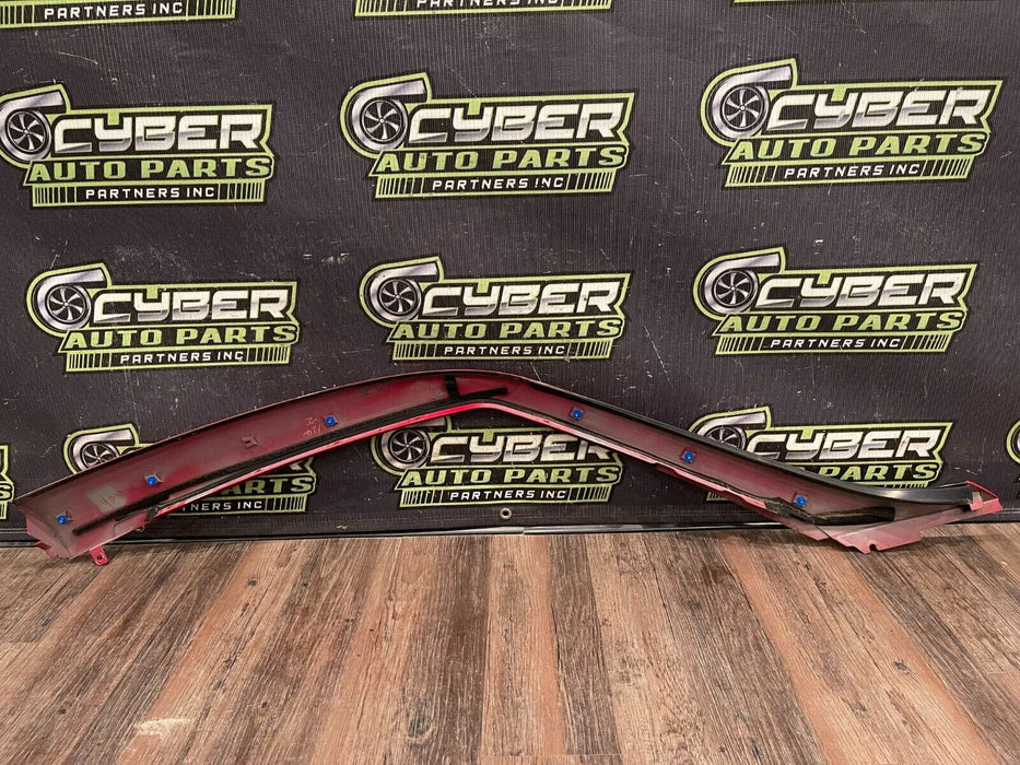 2017 NISSAN 370Z NISMO DRIVER LEFT ROOF A PILLAR OEM (SOLID RED A54) *SUN DAMAGE